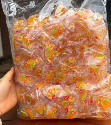 Kẹo Dẻo Vị Cam Hàng Xá 1kg - KDVC1KG