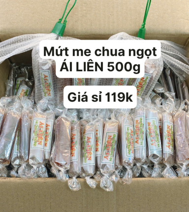 Mứt Me Chua Ngọt Ái Liên 500g - MMCNAL500G