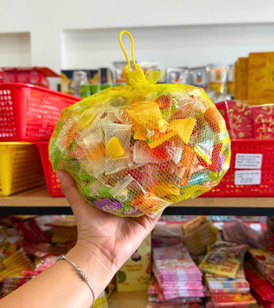 Kẹo Dẻo Mix Vị Hàng Xá Túi Lưới 1kg - KDMHXTL1KG