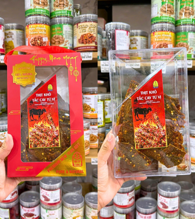 Thịt Khô Tắc Cay Tứ Vị Premium New Year Gift 500g - TKTCTV500G
