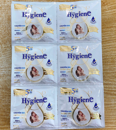Set 24 Gói Nước Xả Vải Hygiene Màu Trắng 20ml - Nước Xả Vải Thái Lan Tinh Chất Sữa Đậm Đặc - HYGIENEGOITRANG