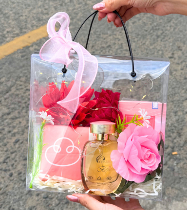 Set Giỏ Quà Tặng Nước Hoa Nữ Charme Belle 60ml - SETQUACHARME03