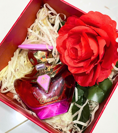 Set Hộp Quà Tặng Nước Hoa Nữ Good Charme Charm 50ml - Hộp Hoa Rơm Nhiều Màu - SETQUACHARME32