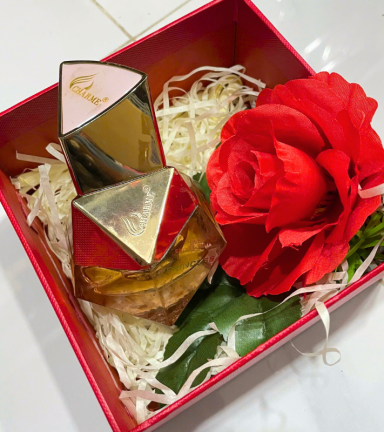 Set Hộp Quà Tặng Nước Hoa Nữ Good Charme Princess 50ml - Hộp Hoa Rơm Nhiều Màu - SETQUACHARME34