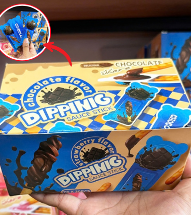 Bánh Que Chấm Sốt Socola Dippinic (7g x 30 Cái) - 6963870600289