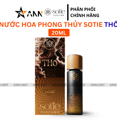 Nước Hoa Nam Phong Thủy Mệnh Thổ Sotie Perfume 20ml - Mùi Thơm Ấm Sang Trọng - 8938561280093