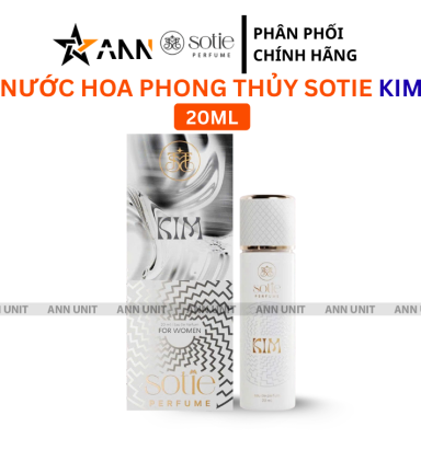 Nước Hoa Nữ Phong Thủy Mệnh Kim Sotie Perfume 20ml - Mùi Thơm Quyến Rũ Sành Điệu - 8938561280048
