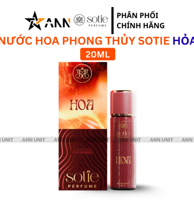 Nước Hoa Nữ Phong Thủy Mệnh Hỏa Sotie Perfume 20ml - Mùi Thơm Cuốn Hút Sang Trọng - 8938561280024