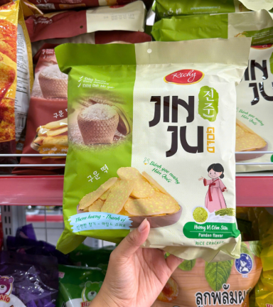 Bánh Gạo Richy Jinju Cốm Sữa 145g - 8938532962362