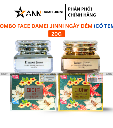 Combo Kem Face Damei Jinni Dm Ngày Đêm Có Tem 20g Công Nghệ Hàn Quốc Phiên Bản Mới - 4719855331011CBDMMOI