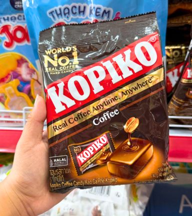 Kẹo Cà Phê Đen KOPIKO Gói 140g - 8996001320051