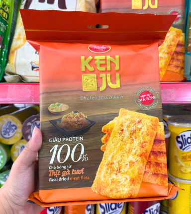 Bánh Quy Chà Bông Gà Richy Kenju 192g - 8936047443789