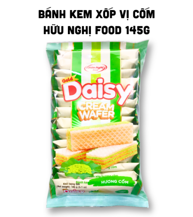 Bánh Kem Xốp Hữu Nghị Daisy Hương Cốm 145g - 8934760031054