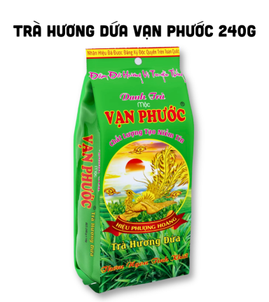 Trà Mộc Vạn Phước Hương Dứa 240g - 8938543216034