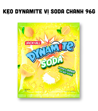 Kẹo Nhân Dynamite Vị Soda Chanh 96g - 8934564100888