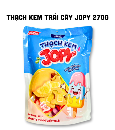 Kẹo Thạch Mút Que Kem Jopy Vietthai Lốc 20 Bịch - 8936029722277