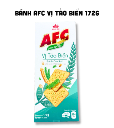Bánh AFC Kinh Đô Vị Tảo Biển 172g - 8934680028028