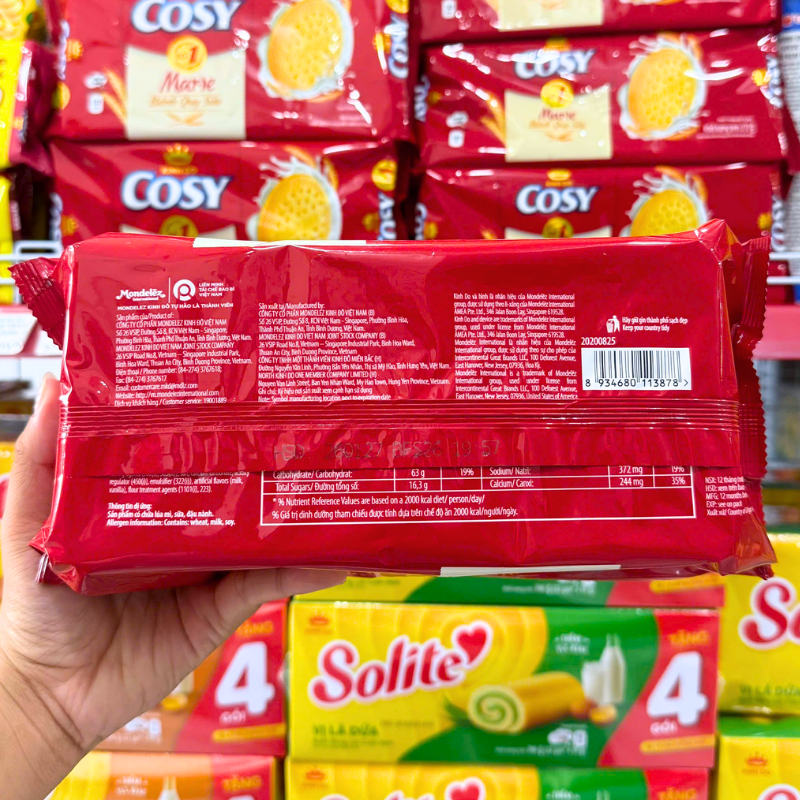 Nguồn hàng sỉ bánh Quy Sữa Marie Cosy 408g 6 Nguồn hàng sỉ bánh Quy Sữa Marie Cosy 408g