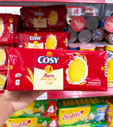 Bánh Quy Sữa Marie Cosy Dạng Bịch 272g - 8934680113854