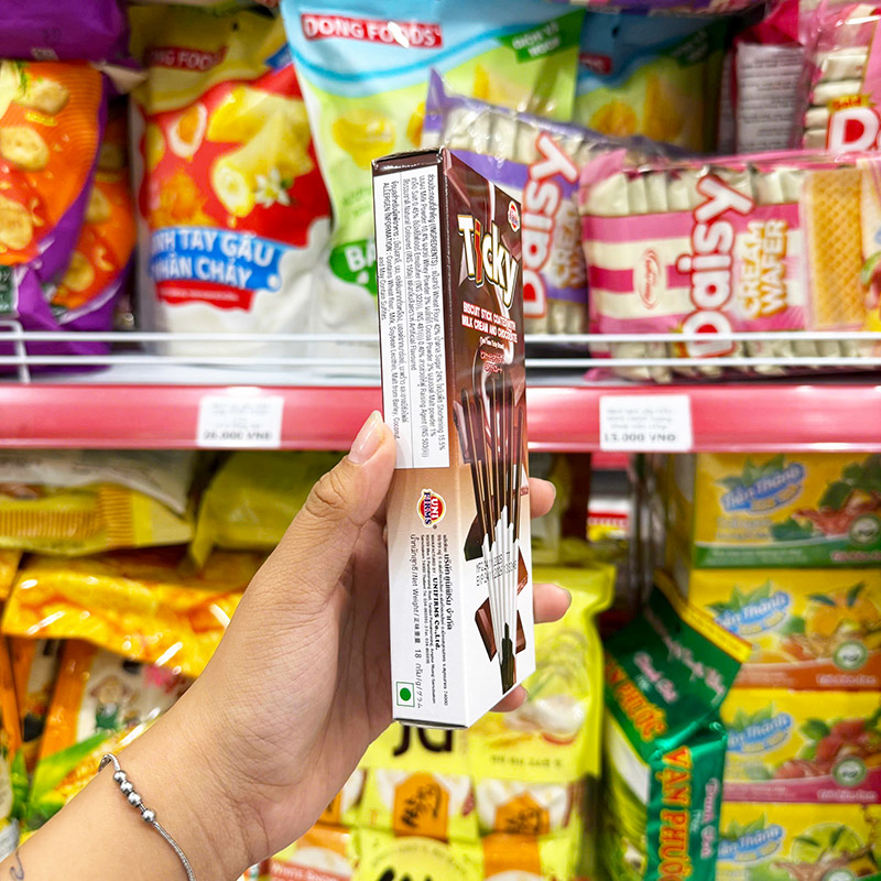 Chỗ sỉ bánh Que Đũa Phủ Socola Sữa Ticky Uni Firms Combo 3 Hộp - Màu Nâu Trắng 5 Chỗ sỉ bánh Que Đũa Phủ Socola Sữa Ticky Uni Firms Combo 3 Hộp - Màu Nâu Trắng
