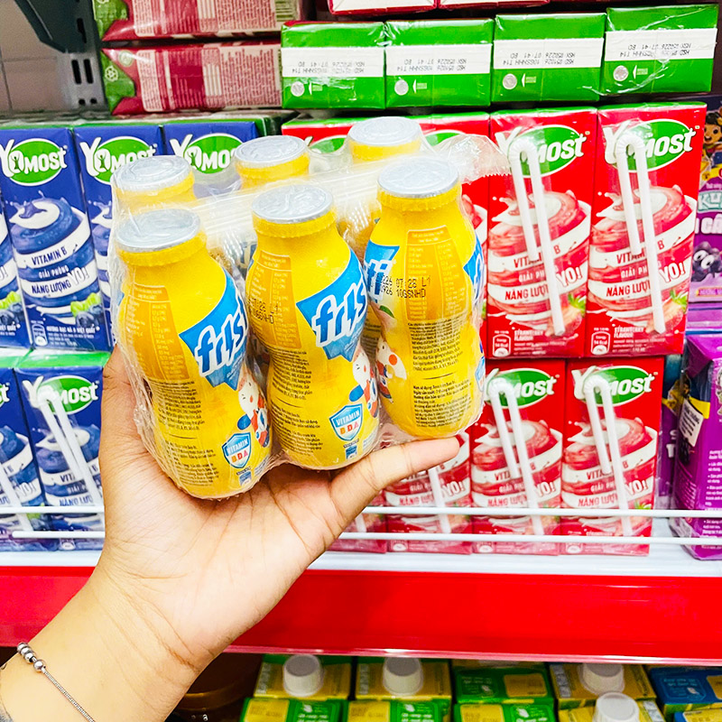 Nguồn hàng sỉ sữa Chua Uống FRISTI Hương Đào Lốc 6 Chai (80ml/Chai) - Màu Vàng 5 Nguồn hàng sỉ sữa Chua Uống FRISTI Hương Đào Lốc 6 Chai (80ml/Chai) - Màu Vàng