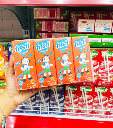 Sữa Chua Uống FRISTI Hương Cam Lốc 4 Hộp (180ml/Hộp) - 8934841903560