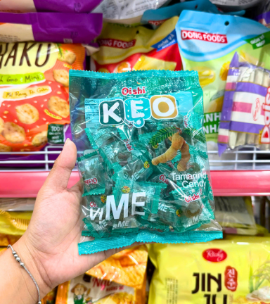 Kẹo Cứng OISHI Vị Me 85g - Bịch Xanh Rêu - 8934803024586