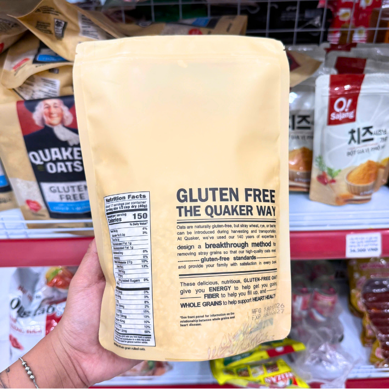 Yến Mạch Oat Ông Già Quaker Oats 454g 5 Yến Mạch Oat Ông Già Quaker Oats 454g