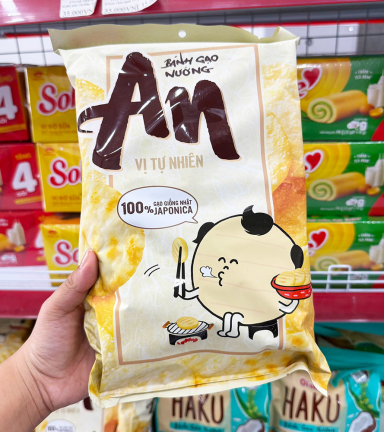 Bánh Gạo Nướng Vị Tự Nhiên AN ORION 151,2g - 8936036026177