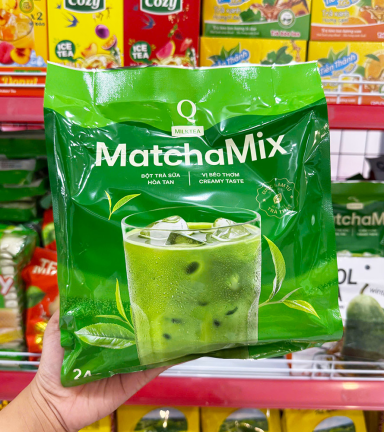 Bột Trà Sữa Matcha Mix Trần Quang Bịch 480g - 8934833370646