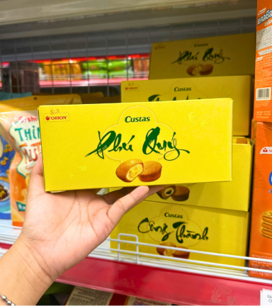 Bánh Custas Nhân Kem Trứng Phú Quý Hộp 94,2g - 8936036026832