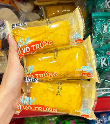 1 Thùng Bánh Mì Vỏ Trứng XINGERA 2kg - 6972319280210THUNG