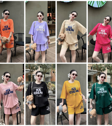 Đồ bộ nữ thun hàn xxl(50-65kg) - DBOR0018