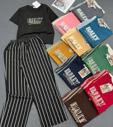 Đồ Bộ Nữ TL-2567 áo borip quần lenin ĐẠI - DBOR0022