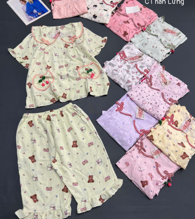 Đồ Bộ Nữ Quần Lững CT hàn Lững HT05223 - DBOR0028