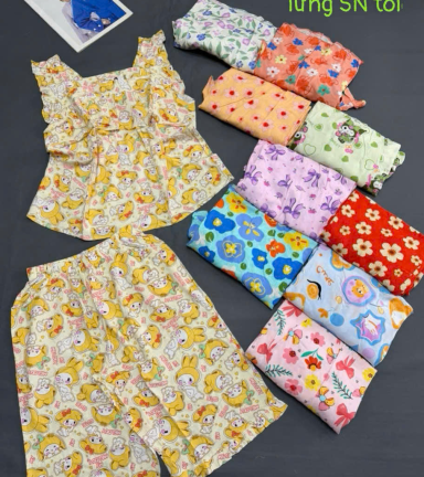 Đồ Bộ NỮ Sát Nách DD-85534 Vải Tole - DBOR0030