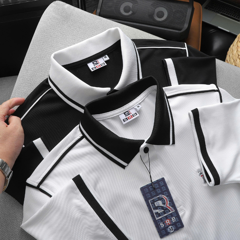 Nguồn hàng sỉ áo Thun Polo Nam - Áo Thun Nam Cổ Bẻ Phối Viền Trẻ Trung Thanh Lịch Có Big Size 16 Nguồn hàng sỉ áo Thun Polo Nam - Áo Thun Nam Cổ Bẻ Phối Viền Trẻ Trung Thanh Lịch Có Big Size