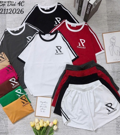 Đồ bộ nữ tay ngắn quần đùi chất cotton xin YM 2112026 - DBOR0098