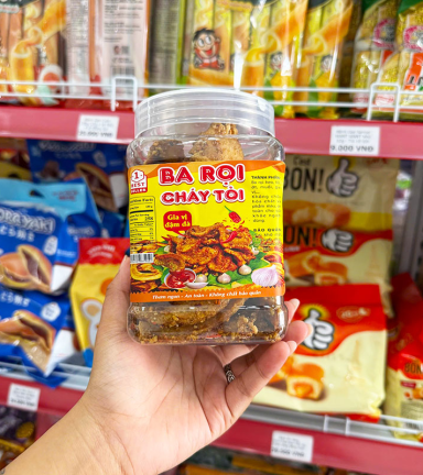 Ba Rọi Cháy Tỏi 1BEST SELLER Dạng Hũ 250gr - 8935435985545