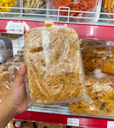 Cơm Cháy Chà Bông Siêu Chà Bông Gói Vuông 250g - CCCBSCB250G