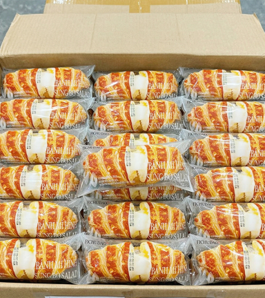 1 Thùng Bánh Mì Sừng Bò WEICHUDAO Salad - Thùng 26 Cái - 6956912510585THUNG