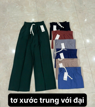 Quần nữ nhiều màu tơ xước MT-552660 - DBOR0126