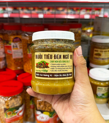 Muối Tiêu Sữa Ngũ Vị Loại Đặc Biệt 500g - MTSNVLDB500G