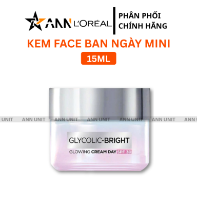 Kem Dưỡng L'Oreal Sáng Mịn Mờ Thâm Nám Ban Ngày Size Mini 15ml - 8935274645089