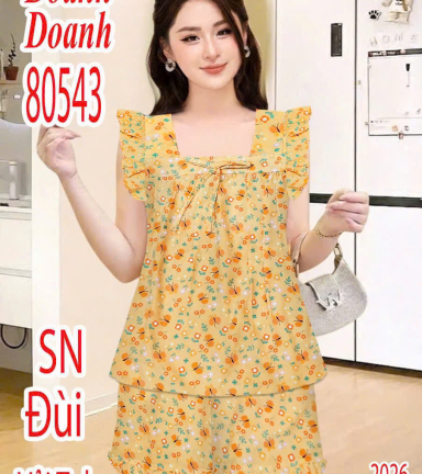 Đồ bộ nữ sát nách vài tole Dd-80543 - DBOR0135