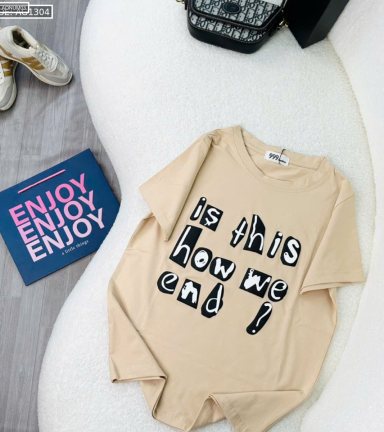 Áo Thun Nữ Cổ Tròn Size M (40-60kg) Nhiều Mẫu 3 - AONUM03