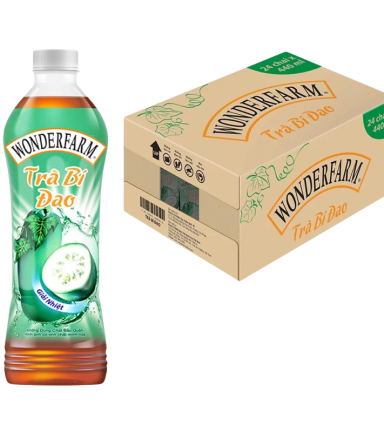 1 Thùng 24 Chai Trà Bí Đao WONDERFARM 440ml/Chai - 8935001282655THUNG
