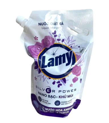 Nước Giặt Xả LAMY Hương Nước Hoa Túi 2,1kg - 8938561980009