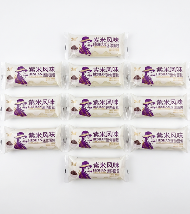 Combo 10 Cái Bánh Mì Sữa Chua HESHAN Vị Gạo Tím - 6975493201163CB10