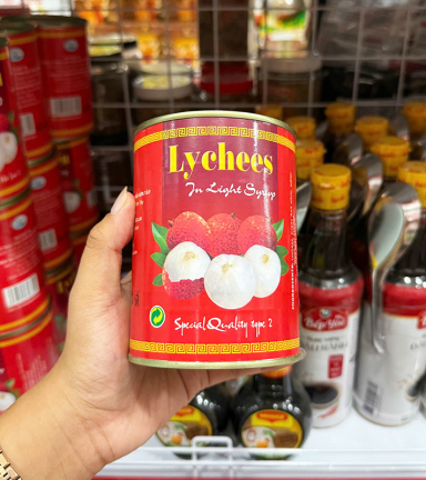 Vải Thiều Nước Đường Thanh Hà Lon 565g - 8938500398322